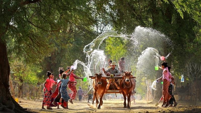 Myanmar Water Festival